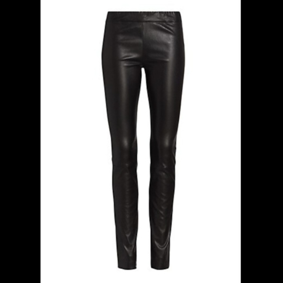 The Row Leather Leggings - Picture 2 of 16